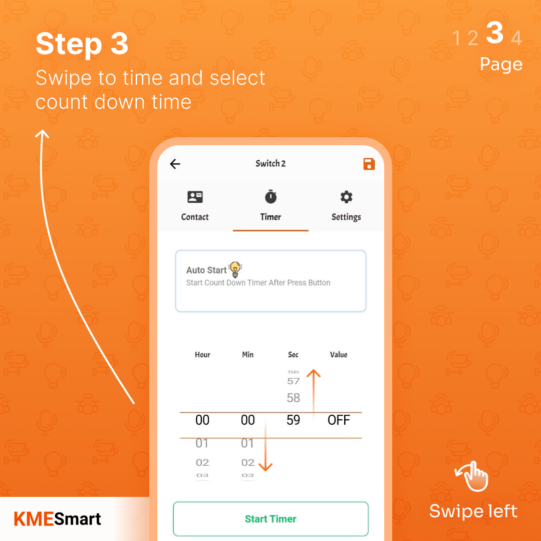 KME Smart Count Down Counter